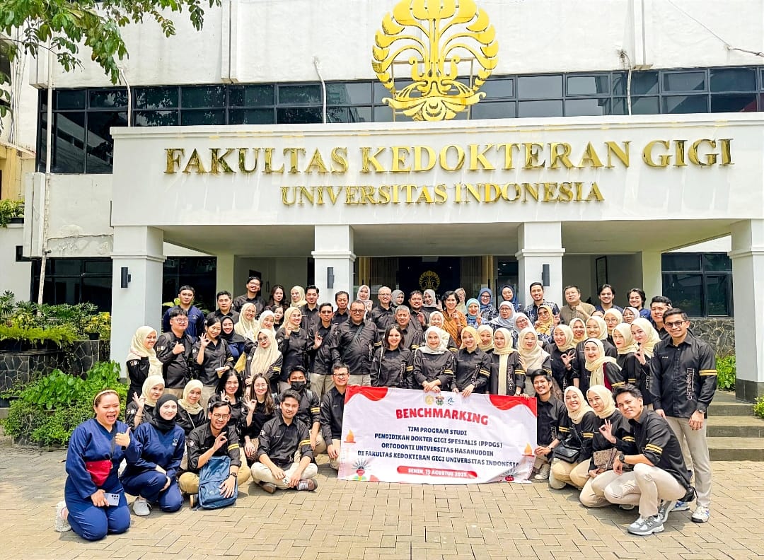 Program Spesialis Ortodonti FKG Unhas Lakukan Benchmarking ke FKG Universitas Indonesia