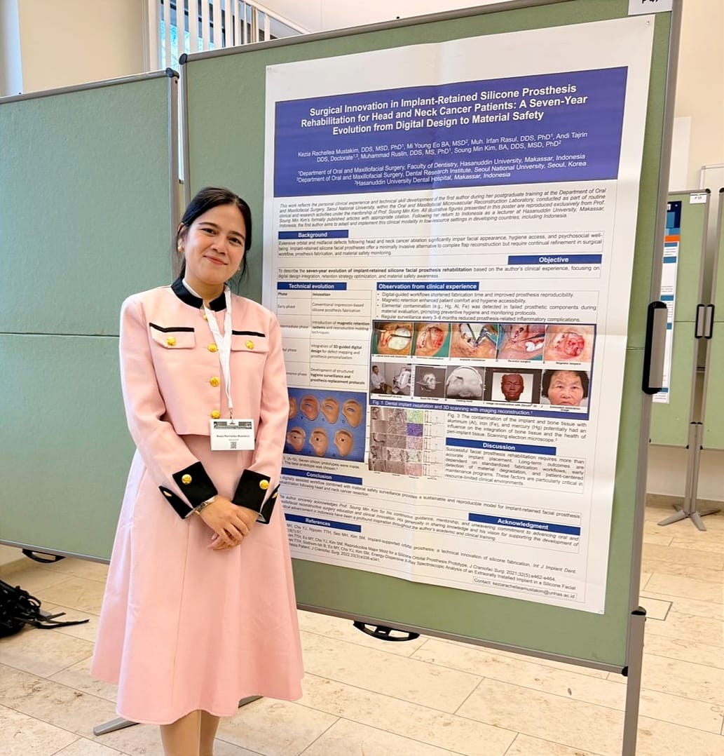 Dosen FKG Unhas Hadiri Konferensi Internasional di Jerman, Satu-satunya dari Indonesia