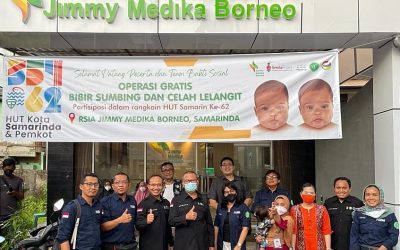 Rangkaian HUT Kota Samarinda, FKG Unhas bersama RSIA Jimmy Medika Borneo Adakan Operasi Gratis
